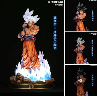 Kit 3 Goku - Dragon Ball - Ssj1 + Ssj2 + Ultrainstict - 20cm