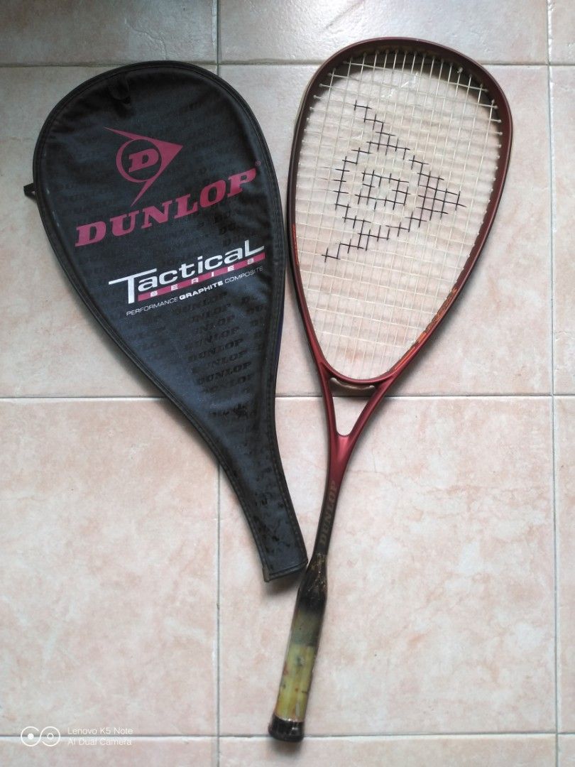 Dunlop Tactical Target Squash Racket, Sports Equipment, Sports