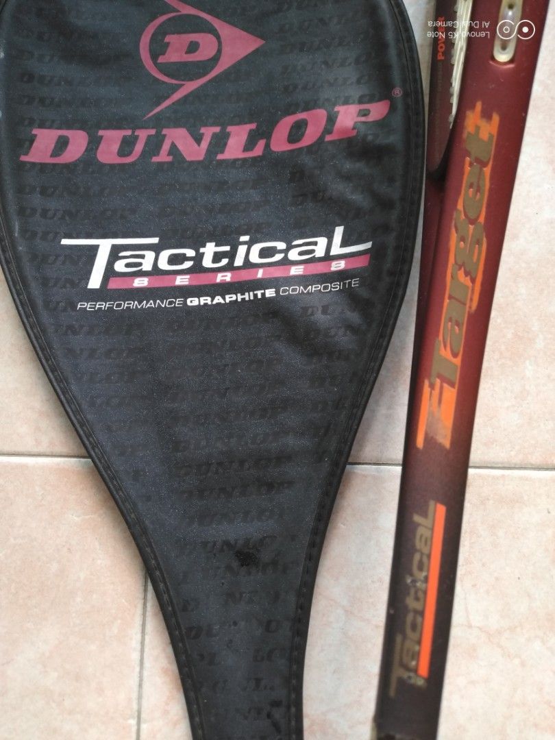 Dunlop Tactical Target Squash Racket, Sports Equipment, Sports