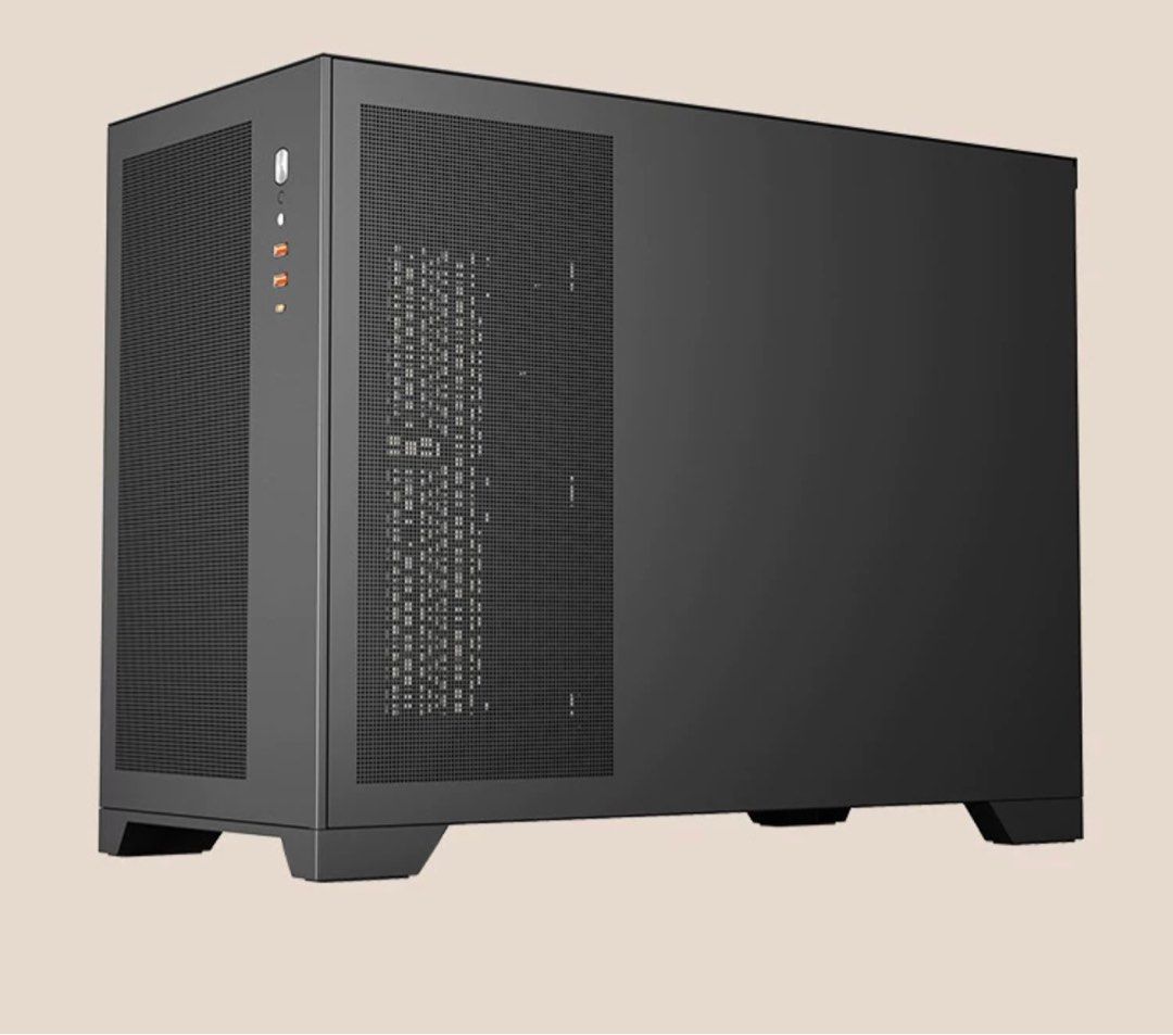 Dynamic XLEATX Full Tower Gaming Computer Case [Without Fans] Black