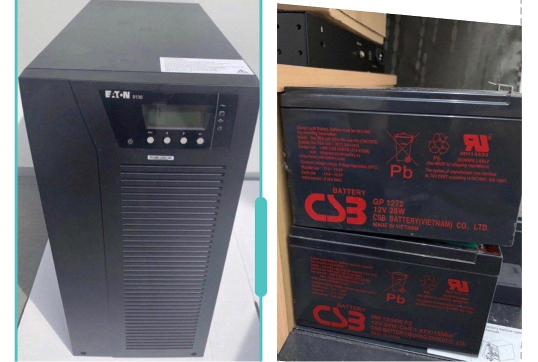 eaton-9130-ups-3-kva-new-battery-provided-8-pieces-computers-tech