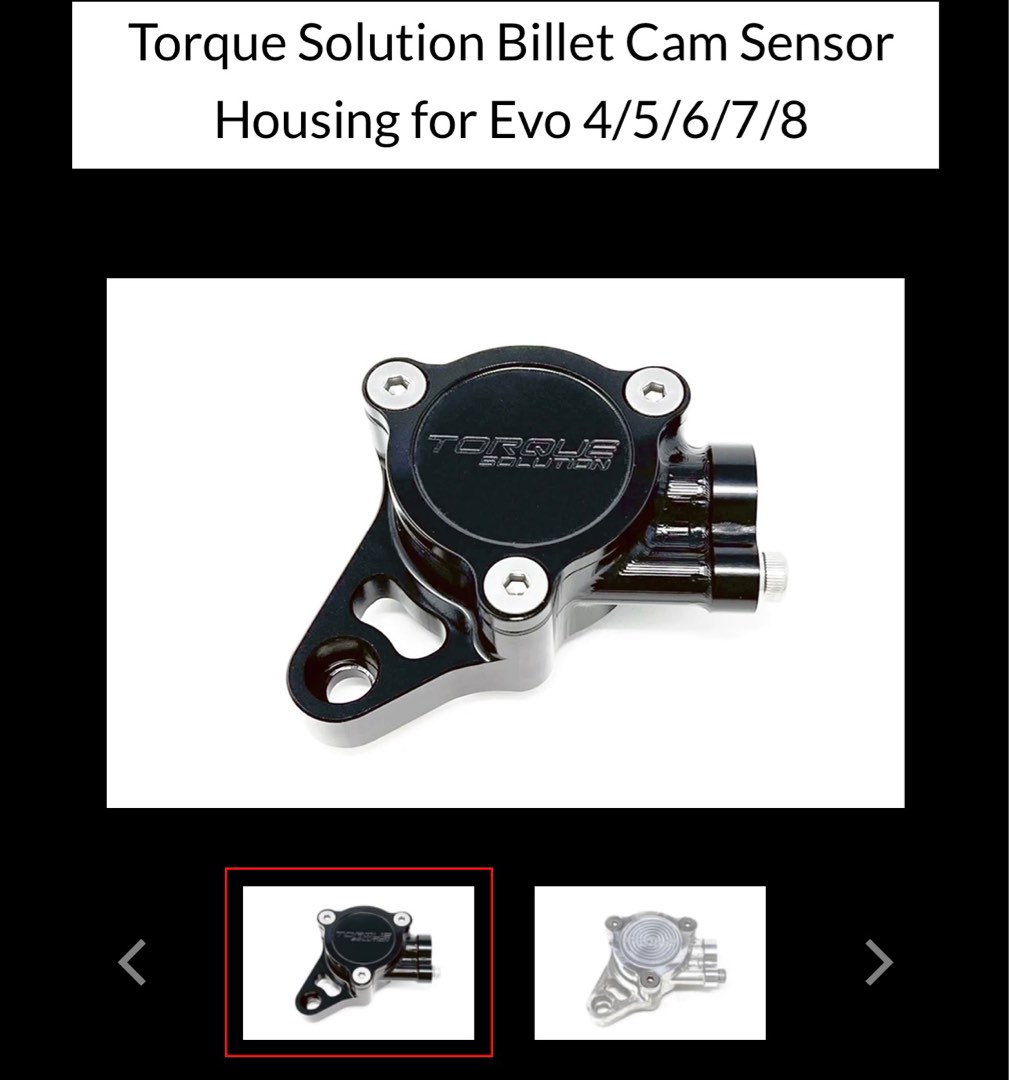Evo 9 cam sensor holder, Car Accessories, Accessories on Carousell
