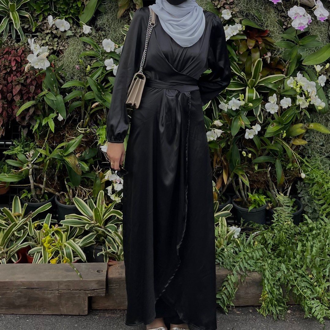 Silk abaya designs hot sale