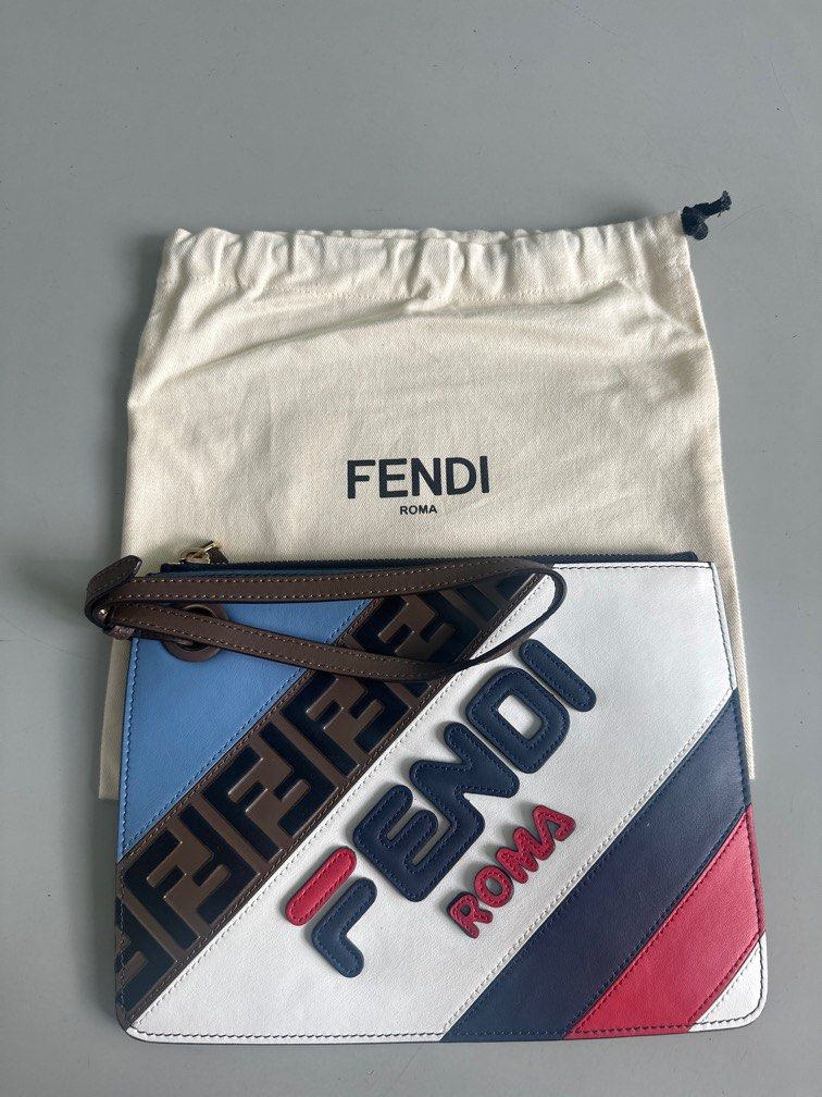 Fendi fila hotsell clutch