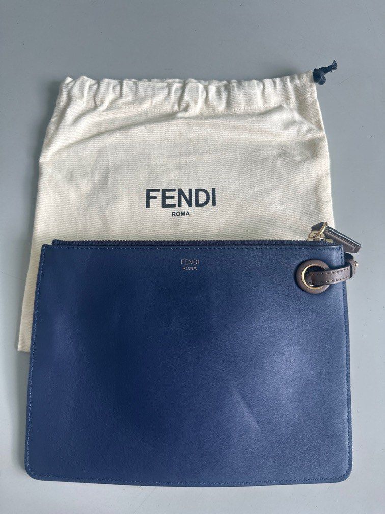 Fendi fila top clutch