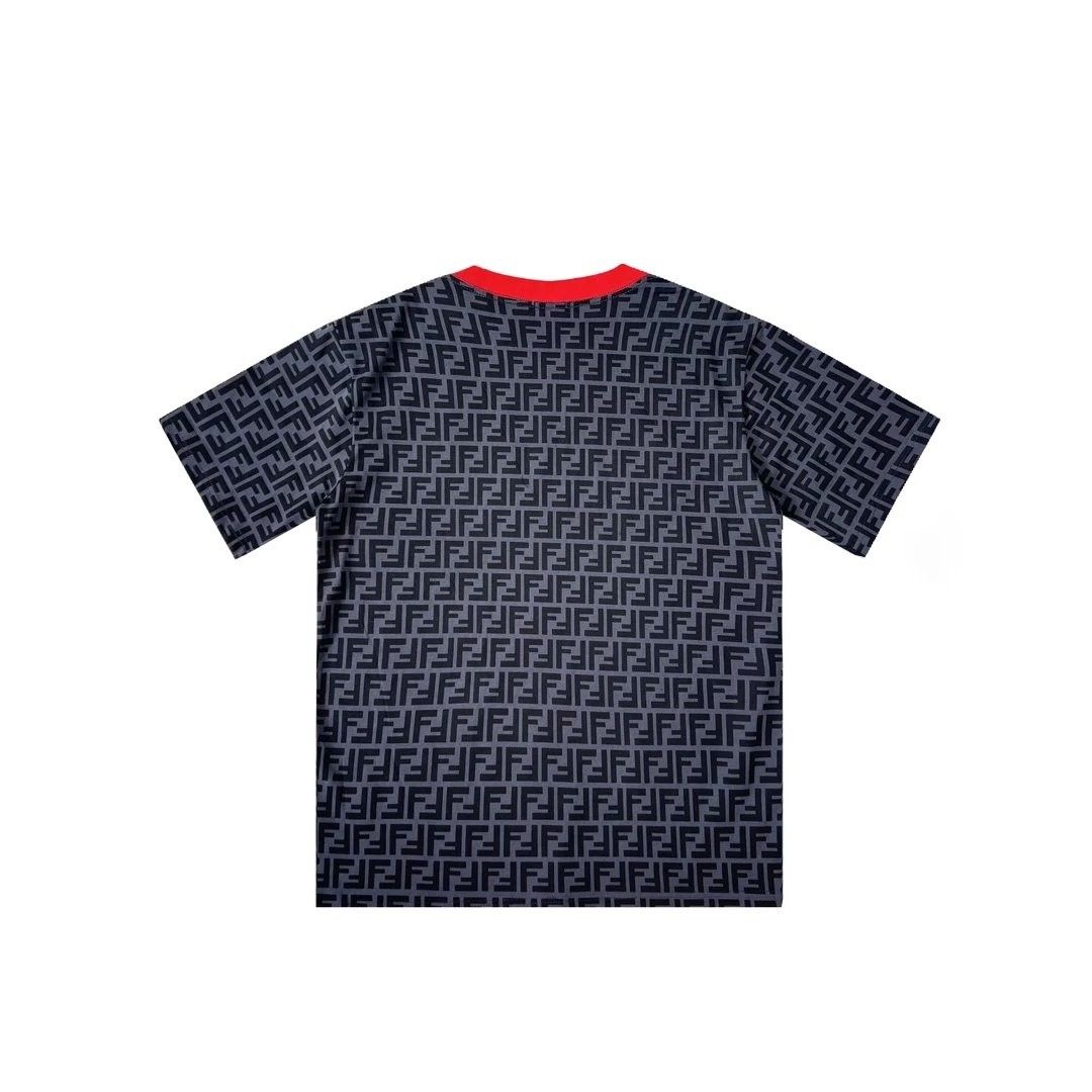 Fendi black cotton t shirt sales