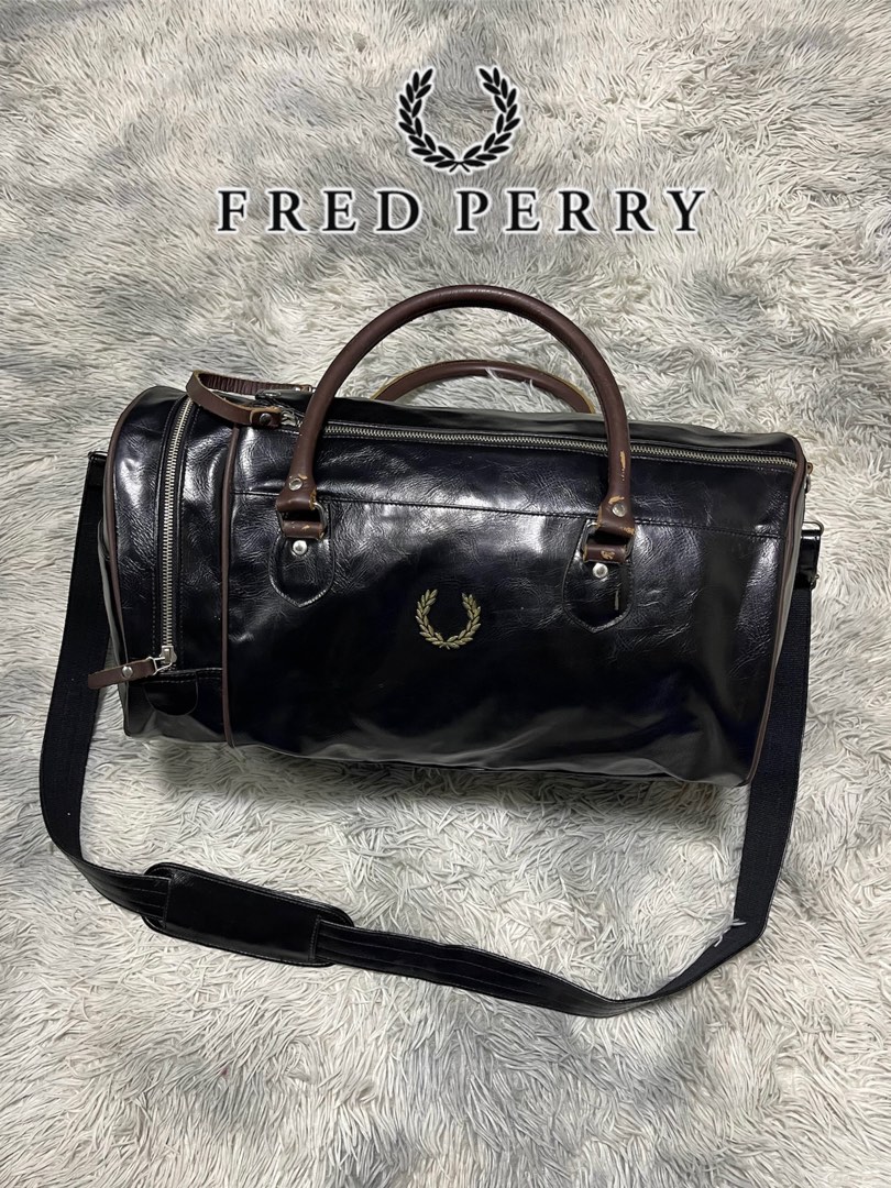 FRED PERRY Dufflebag, Men's Fashion, Bags, Backpacks on Carousell