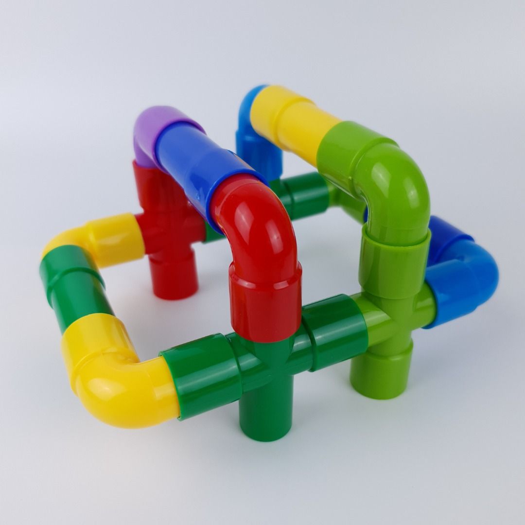 CONTAINER PIPE BUILDING BLOCK OPEN ENDED TOY, Hobbies & Toys, Toys ...
