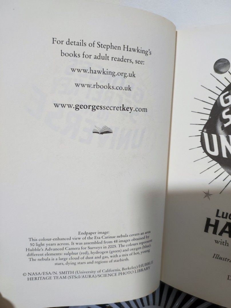 George's secret key to the Universe by Stephen Hawking and Lucy Hawking ...
