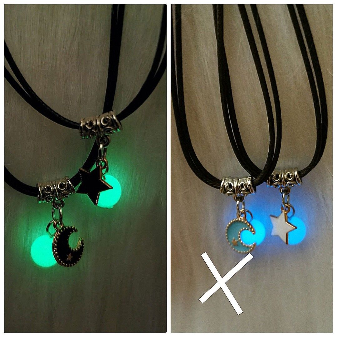 Glowing necklace sales