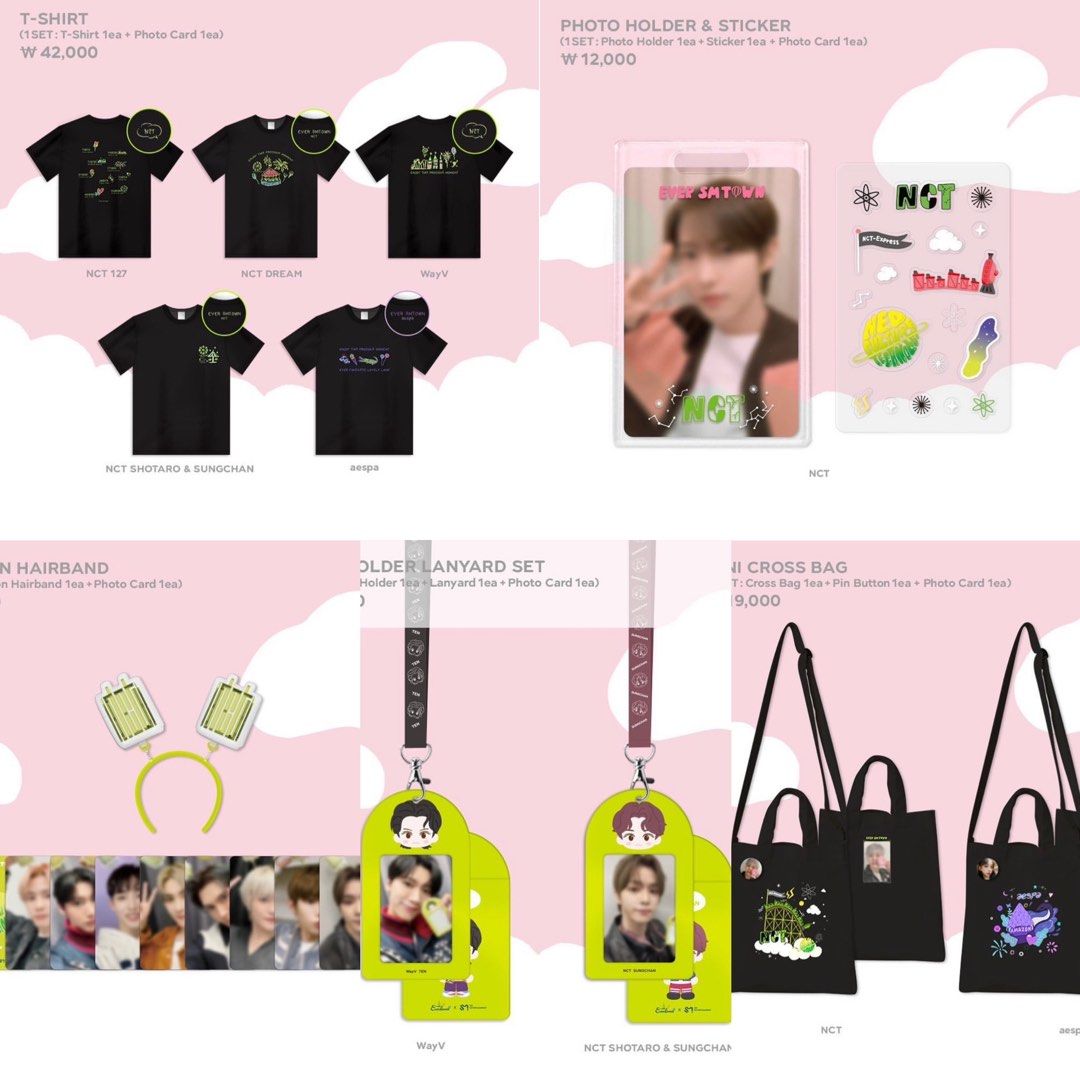 公式] EVERLAND x SMTOWN SEASON.2 - NCT AR PASS | eBay