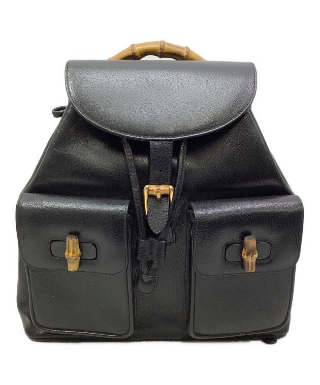 Gucci Bamboo Backpack on Carousell