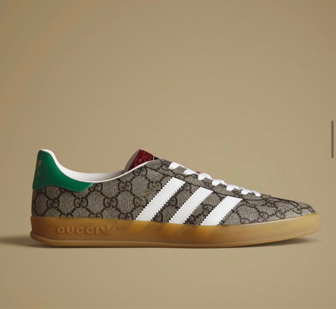Gucci X Adidas Gazelle Men s Fashion Footwear Sneakers on Carousell