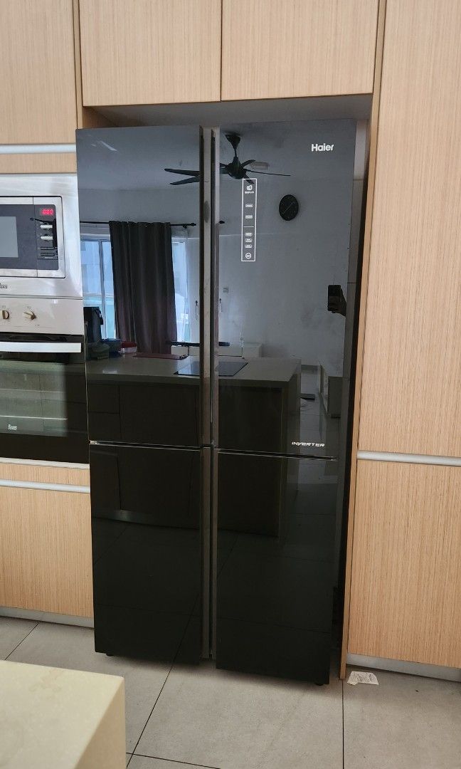 HAIER 4 DOORS FRIDGE, TV & Home Appliances, Kitchen Appliances