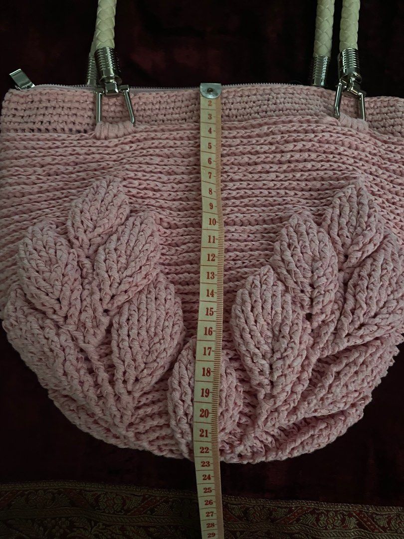 3d leaf crochet on sale bag pattern