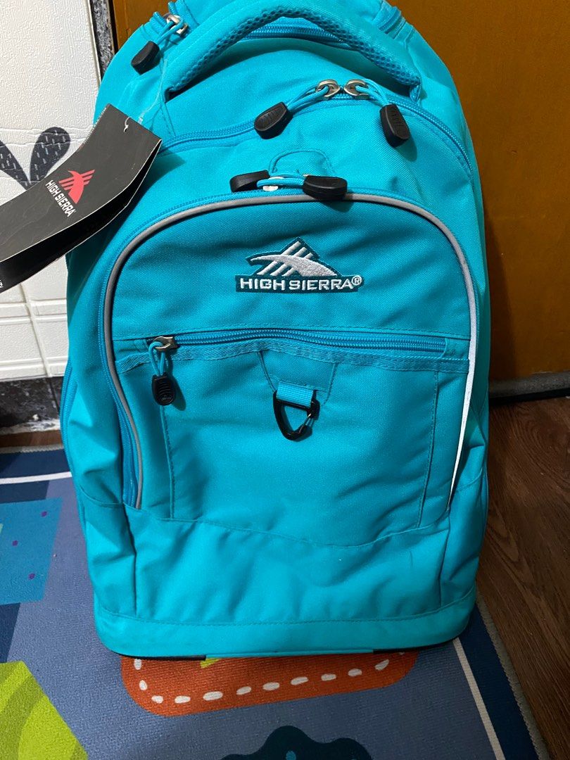 High sierra chaser top wheeled backpack