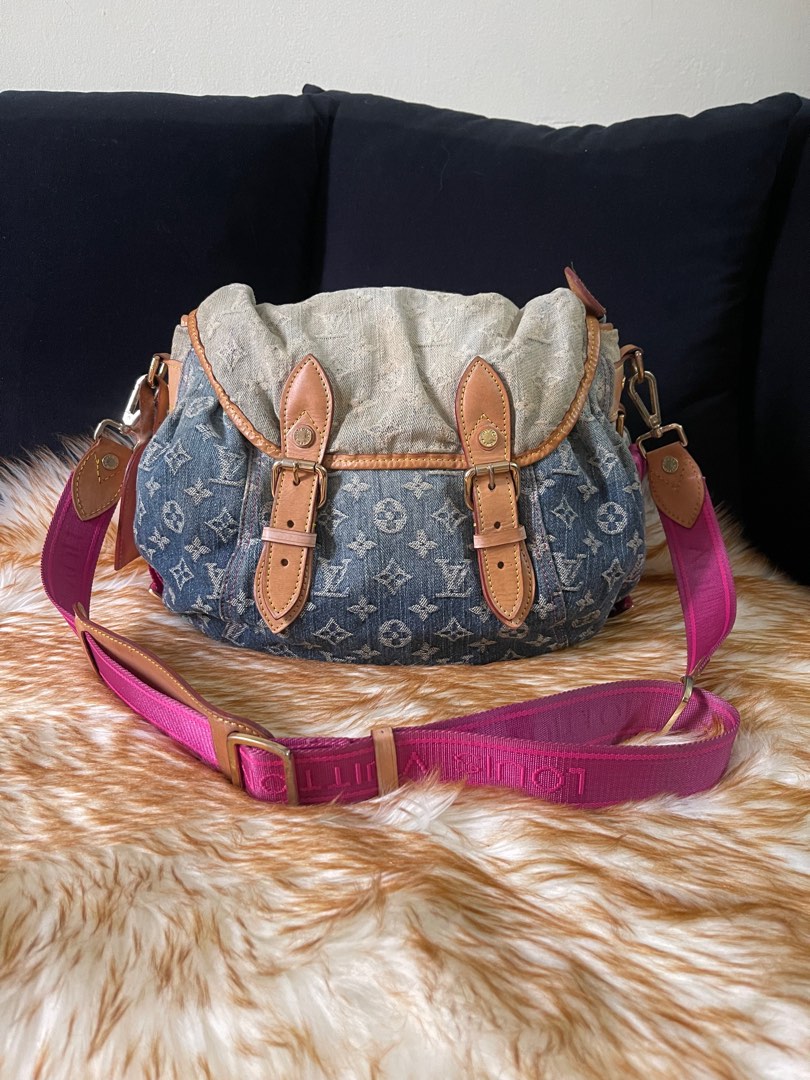 Sunburst handbag Louis Vuitton Multicolour in Denim - 31310868