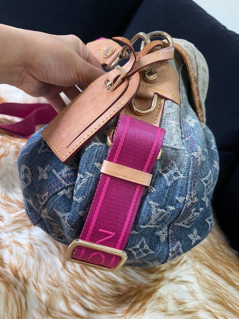 Sunburst handbag Louis Vuitton Multicolour in Denim - 31310868