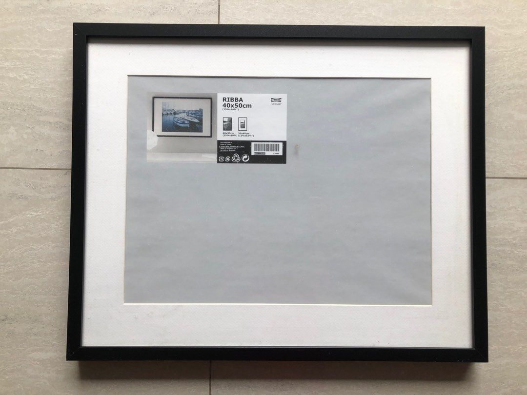 Ikea Photo Frame Ribba 40cm x 50cm, Furniture & Home Living, Home Decor