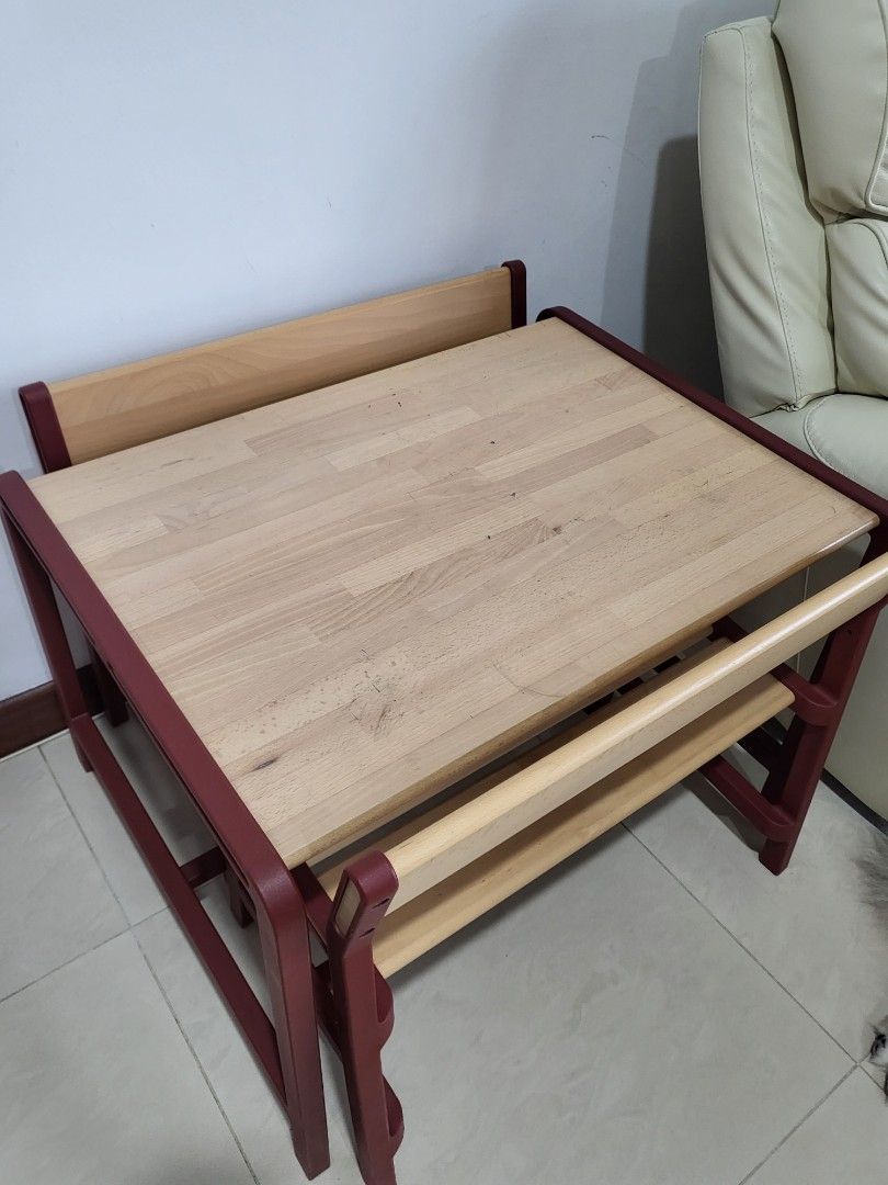 Ikea YPPERLIG children's table with Bench, Babies & Kids, Baby Nursery