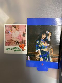 itzy ryujin Polaroid拍立得週邊/iz*one Yena立牌