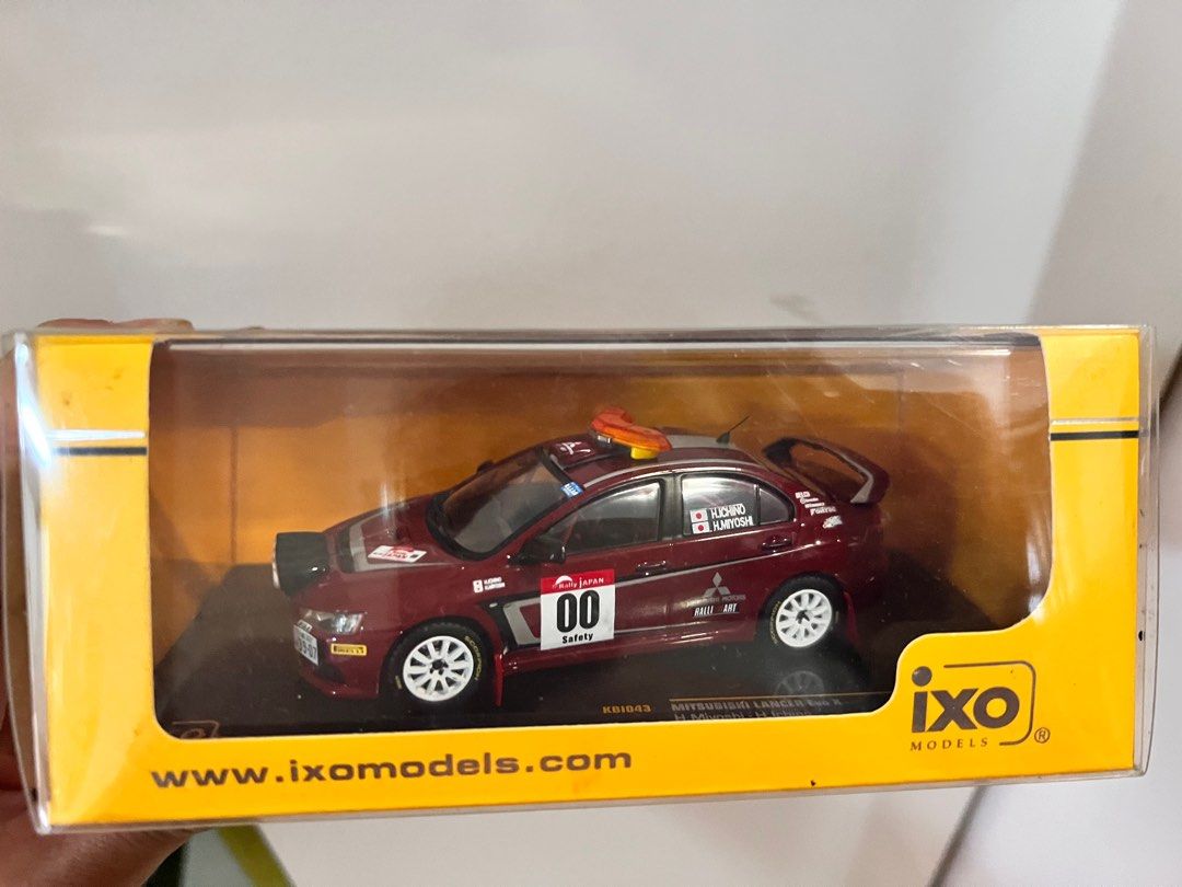 Ixo 1:43 evo10模型車, 興趣及遊戲, 玩具 遊戲類- Carousell