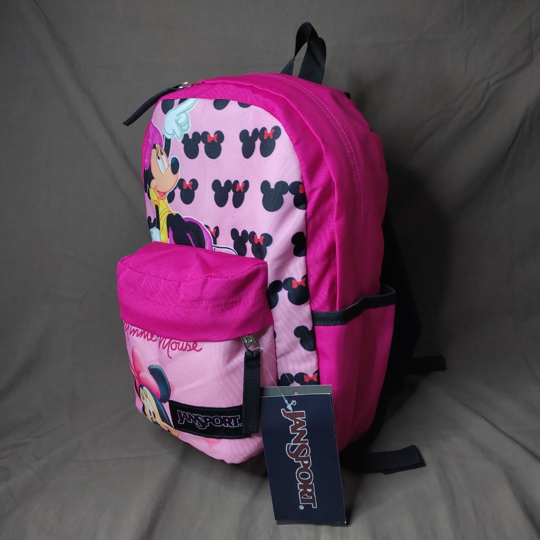 Jansport Superbreak Backpack (Minnie Mouse) For Kids, Women's Fashion