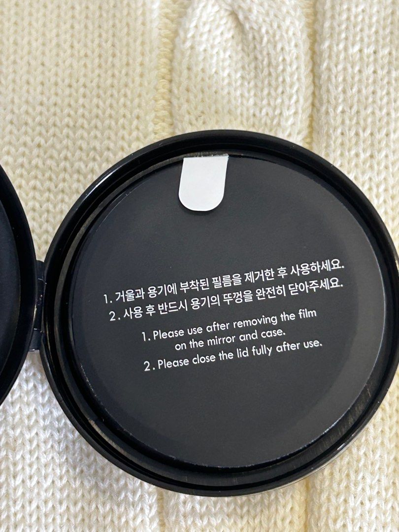 Javin de Seoul wink black air cushion refill in 22 Sand, Beauty