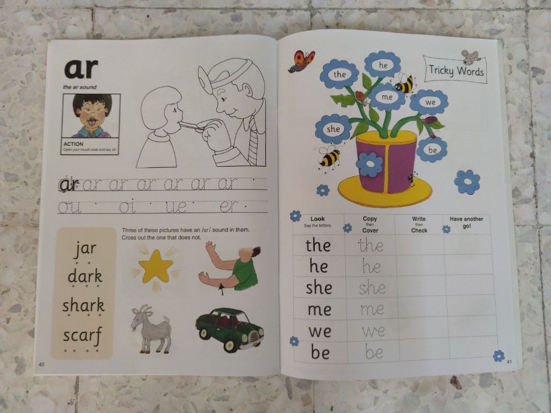 Jolly Phonics Pupil Book 1, Hobbies & Toys, Books & Magazines, Children ...