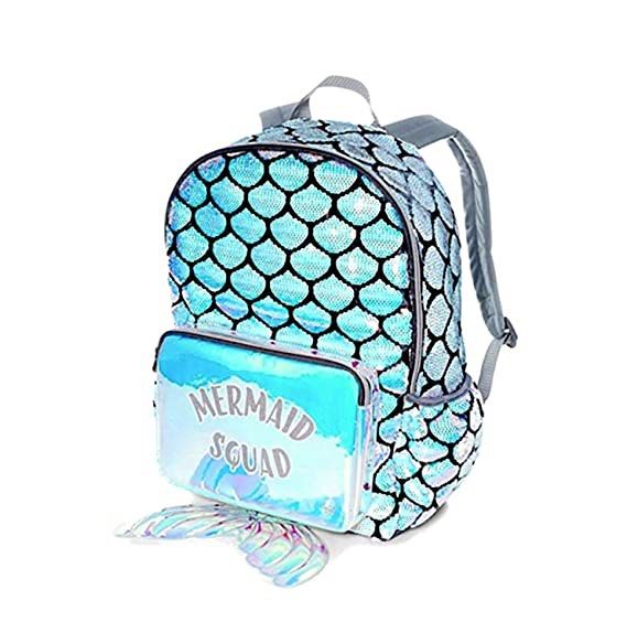 Justice Mermaid Backpack kids school bag cheap branded girls