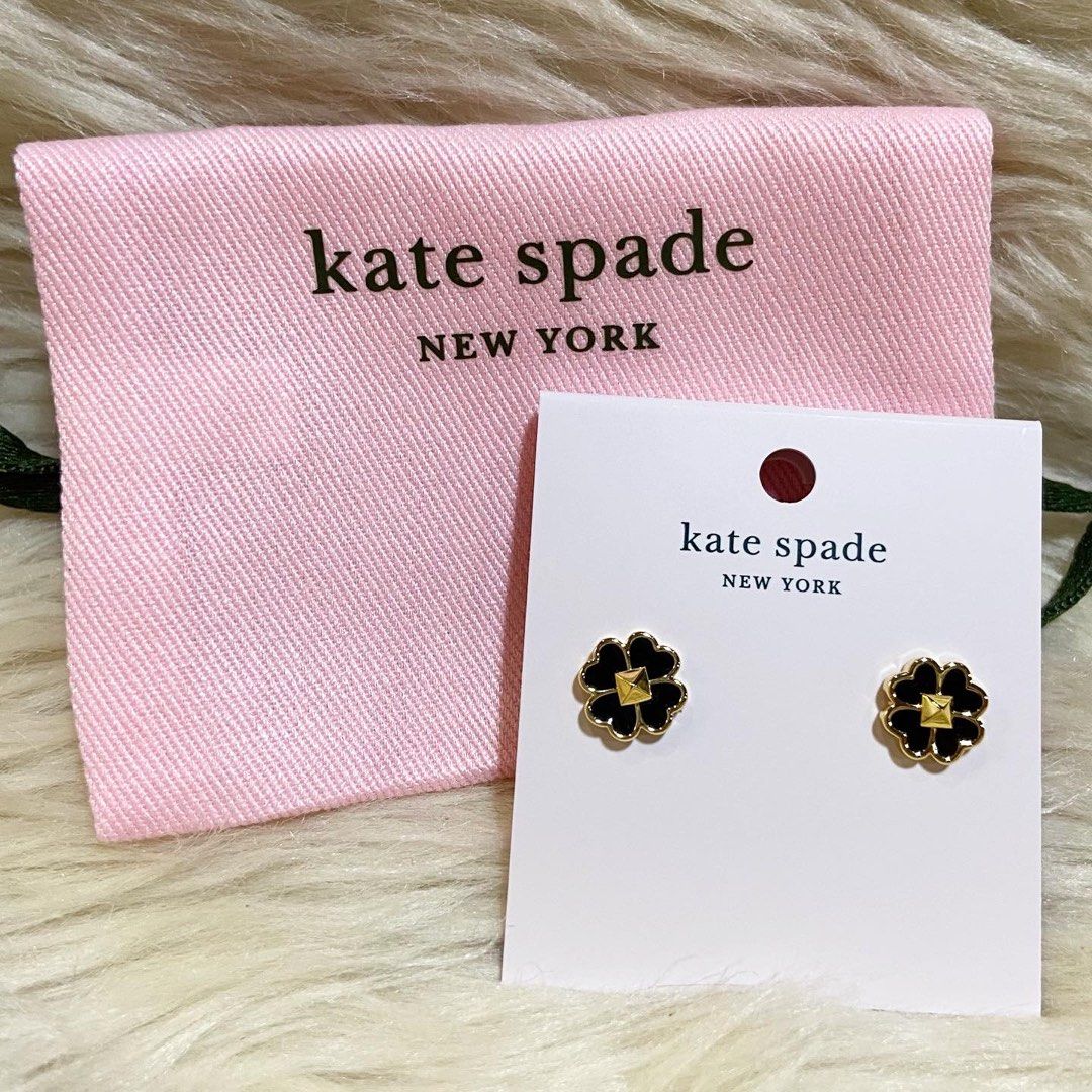 Kate spade flower outlet stud earrings