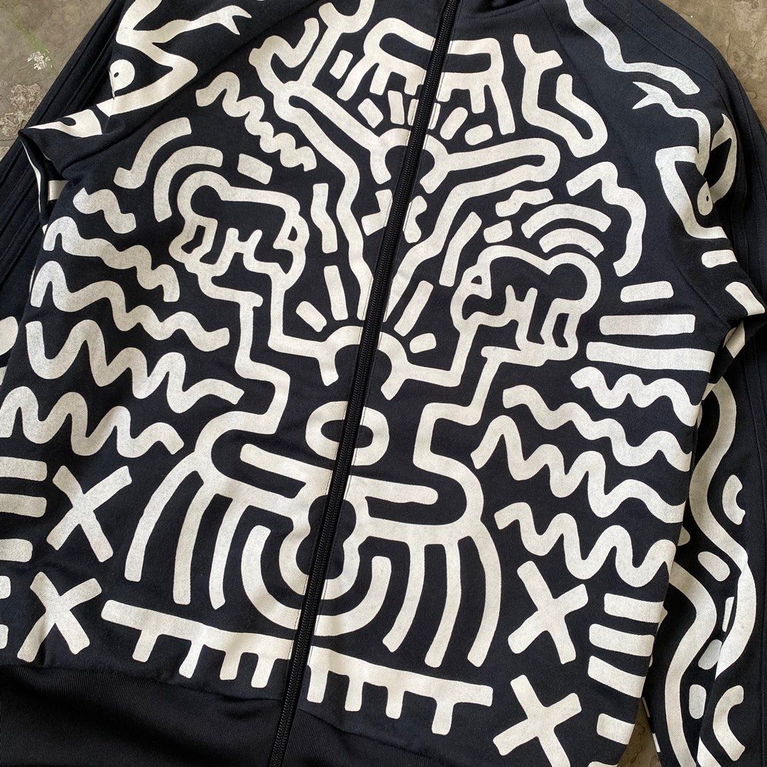 Keith Haring Jeremy Scott Adidas Adicolor BK2 Track Jacket