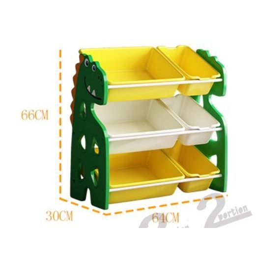 Kids Dinosaur Toys Storage Rack Shelf - 3 Tier, Babies & Kids, Baby ...