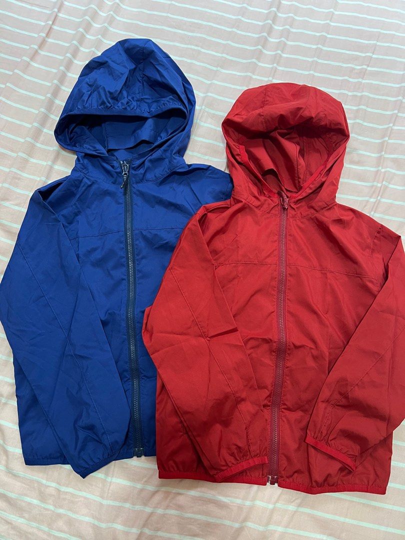 Kids UV protection Uniqlo pocketable parka Jacket Babies Kids