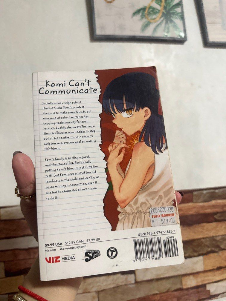 Komi Can’t Communicate Vol. 13 (Category: Storybooks) located in Makati City. Submitted by affordstuff (Listing ID 1225079101, Image 3). Description: Selling my daughter’s book so she can buy a new one :).