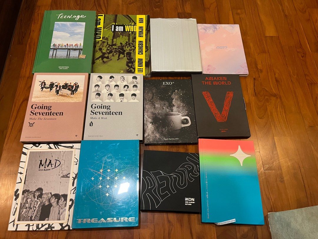 Kpop Album Only Clearance, Hobbies & Toys, Memorabilia & Collectibles