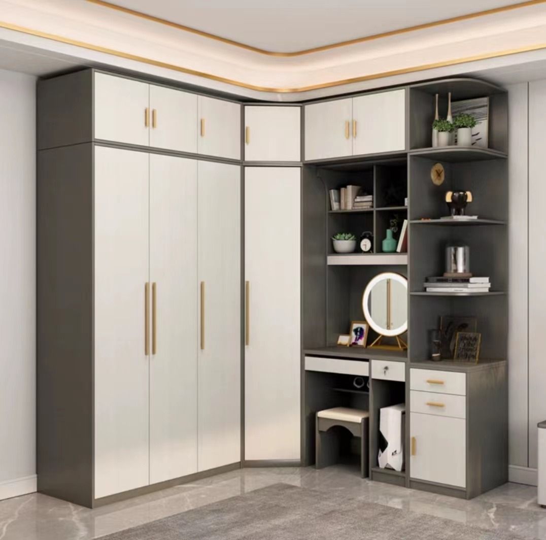L shaped shop wardrobe 4 door