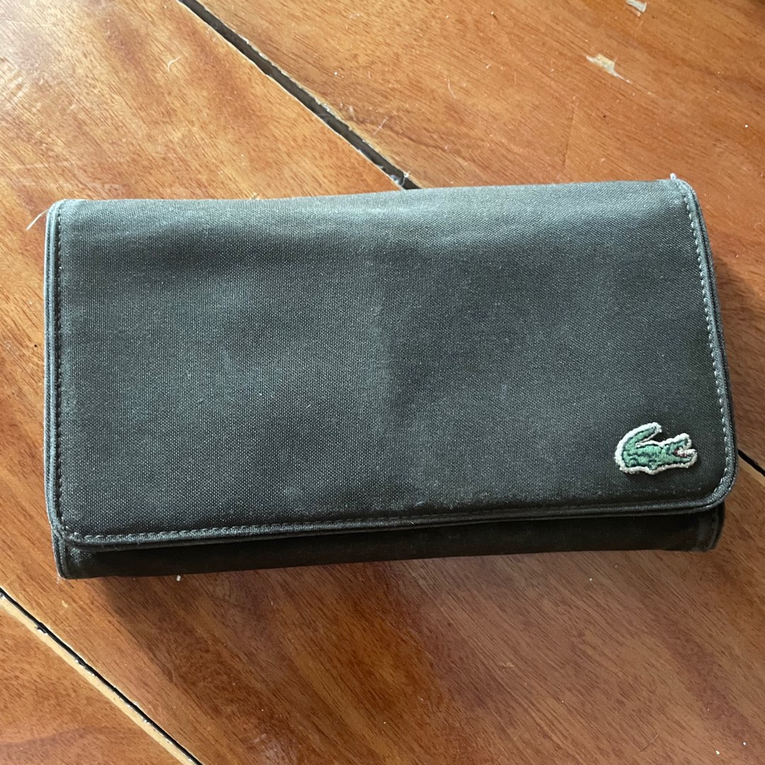 Lacoste Long Wallet, Women's Fashion, Bags & Wallets, Wallets & Card