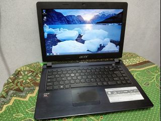laptop acer z3-451 amd a10-5757m ram 4gb hdd 500gb windows 10 amd radeon hd 8650G