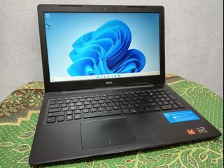 laptop dell 3585 amd ryzen 3 2200u ram 4gb hdd 1tb ssd m2 128gb amd radeon vega 3 graphics normal laptop sekolah kuliah kerja