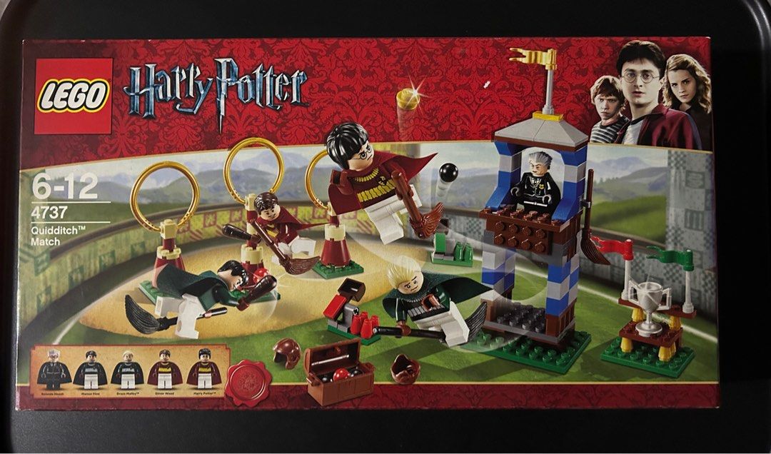Vred underkjole ressource Lego Harry Potter Quidditch Match (4737), Hobbies & Toys, Toys & Games on  Carousell