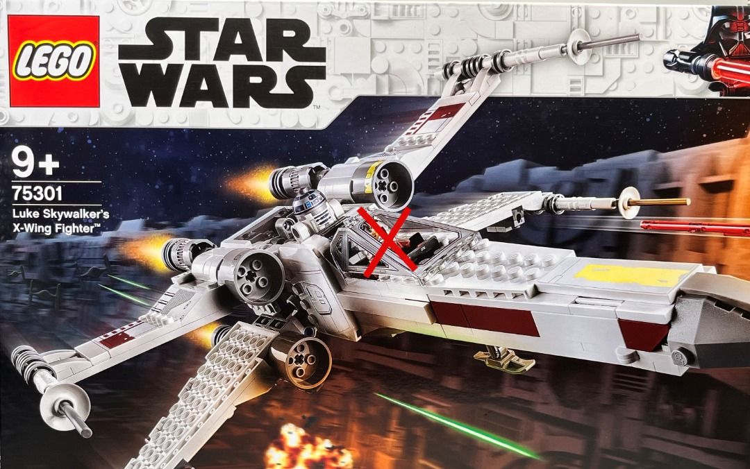 Lego 75301 Star Wars Luke Skywalker's X-Wing Fighter 星球大戰 天行者 X翼戰機, 興趣及 ...
