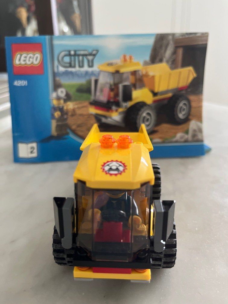 Lego City Building Instructions Loader and Tipper 4201