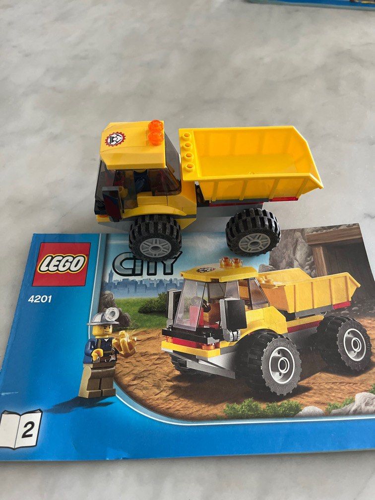 Lego City Building Instructions Loader and Tipper 4201