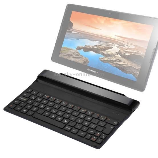Lenovo Tab A10 BKC510 bluetooth keyboard (Category: Computer Keyboard) located in Marikina City. Submitted by _Hanako (Listing ID 1224916701, Image 1). Description: Wysiwyg Please see actual photos. Can be cleaned pa. Bawal sa maarte.