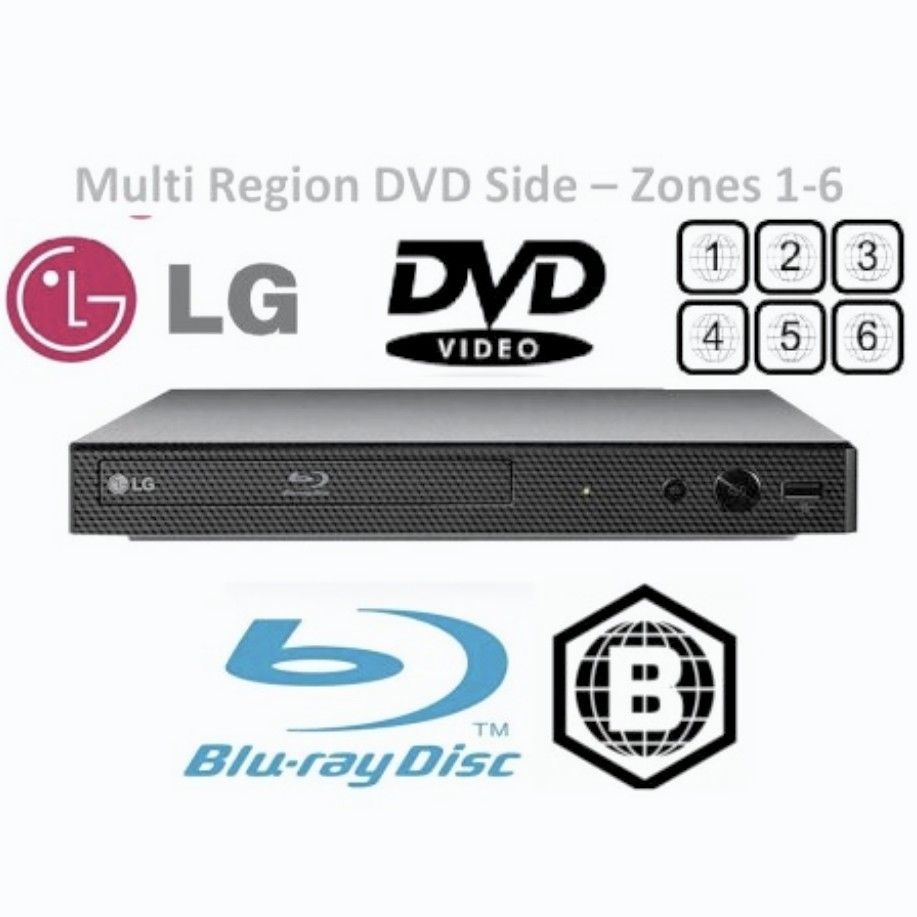 LG BP250 讀碟皇Powerful Playability Blu-ray DiscTM/DVD Player智能 