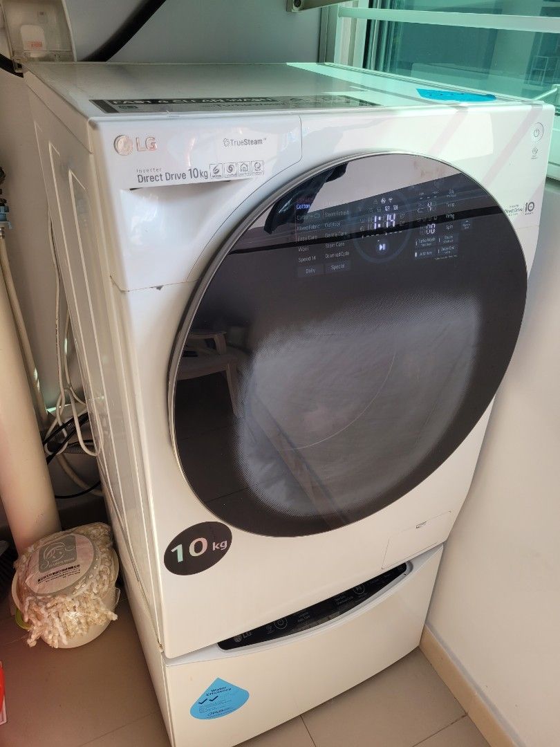 LG washing machine (white Twin Washer), TV & Home Appliances, Washing