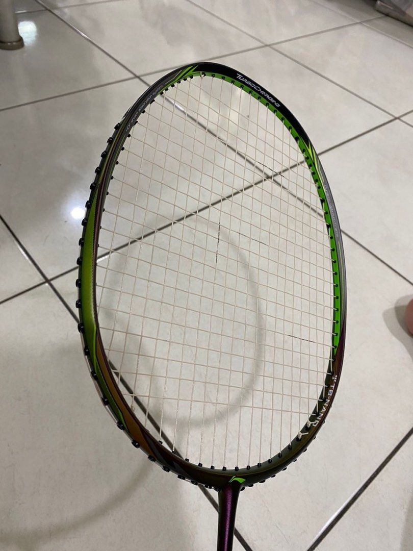 Lining Turbocharging N9II, Sports Equipment, Sports & Games, Racket