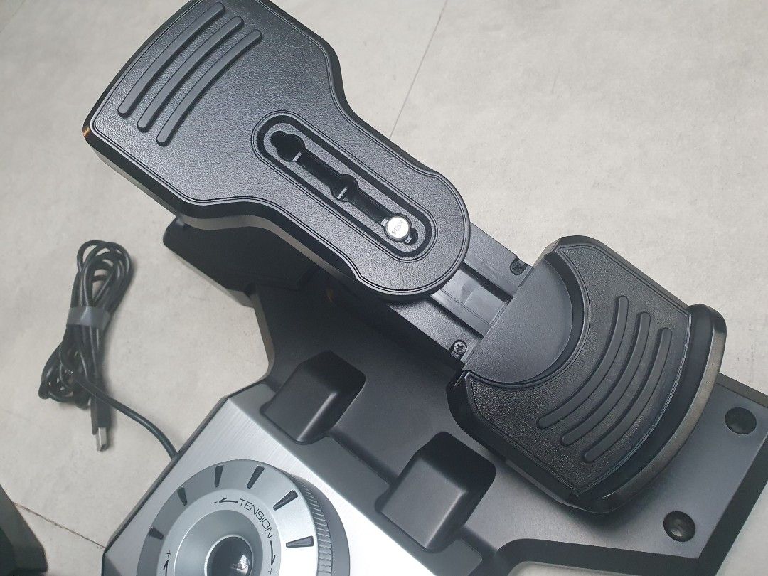 Logitech Flight Rudder Pedals, Computers & Tech, Parts & Accessories ...