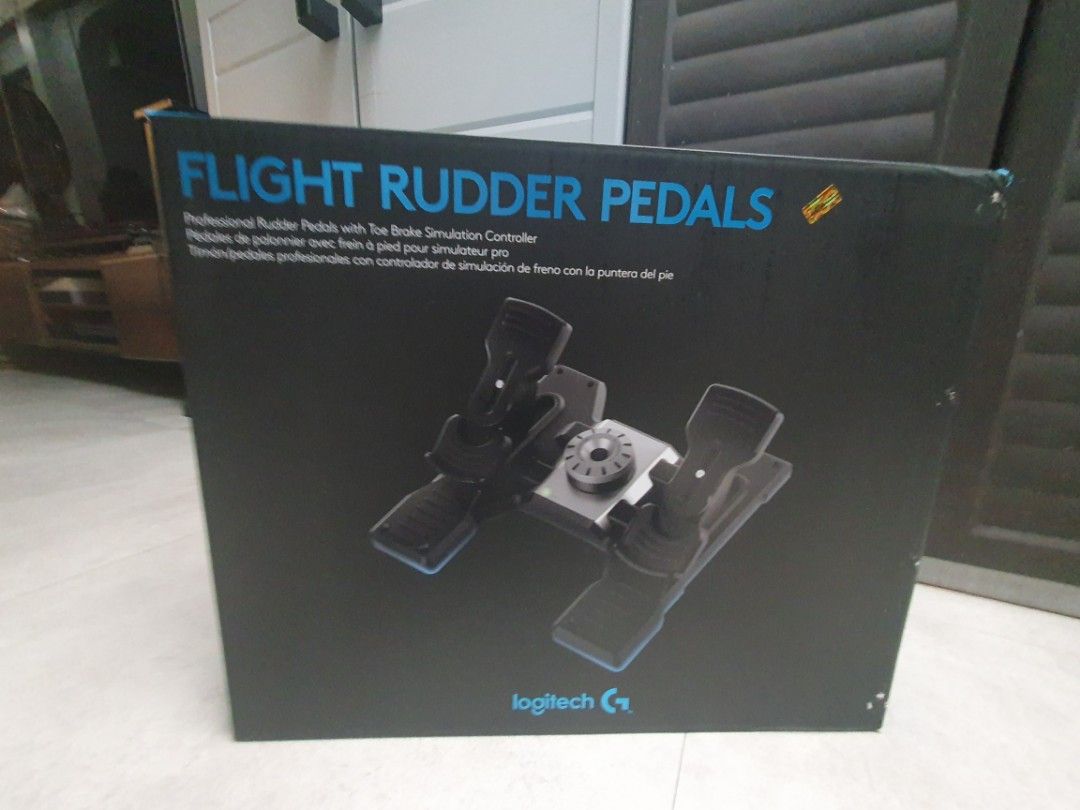 Logitech Flight Rudder Pedals, Computers & Tech, Parts & Accessories ...